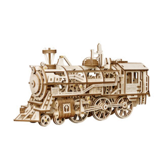 Locomotive Moving Wooden Puzzle