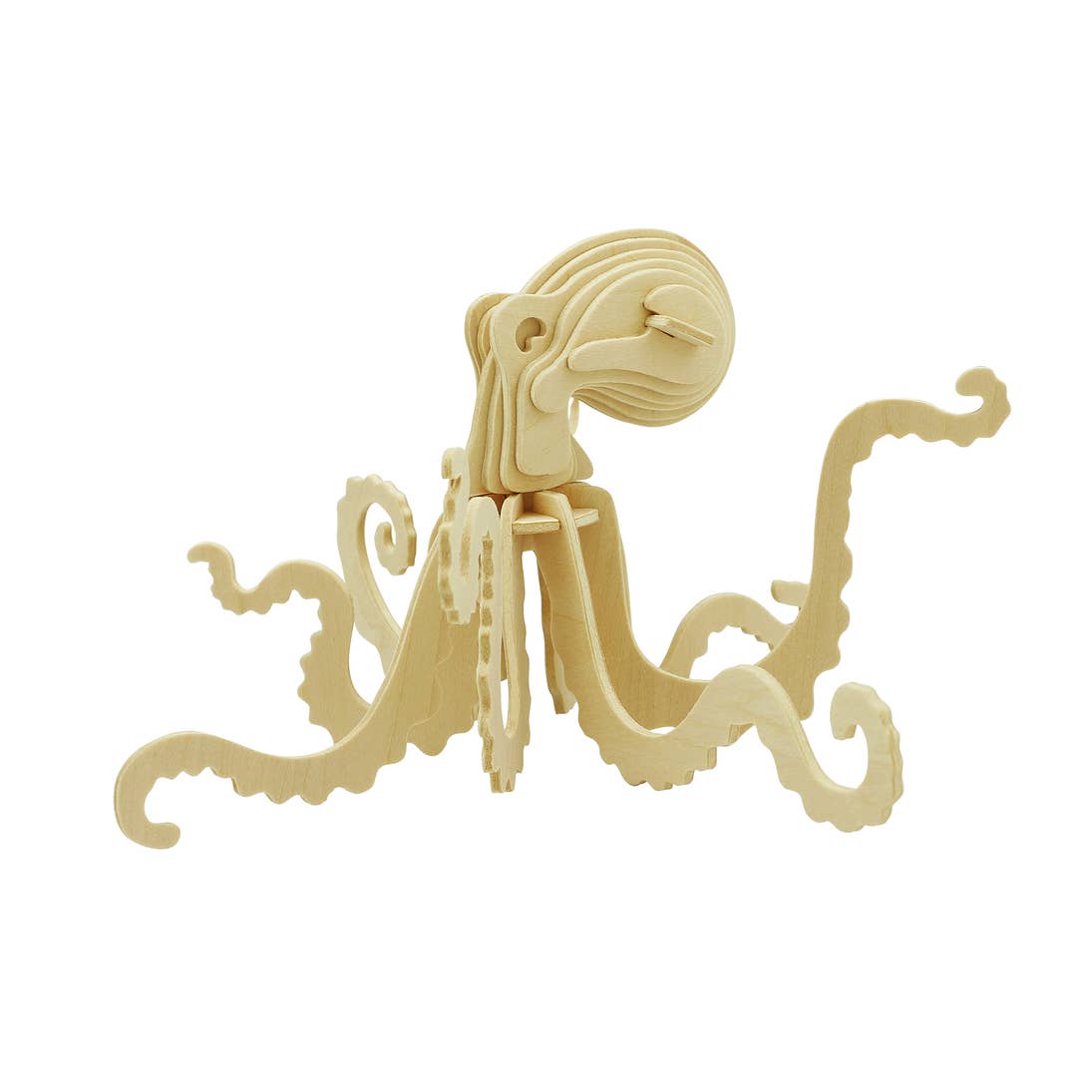 Octopus Wooden Puzzle - TR Makers Co.